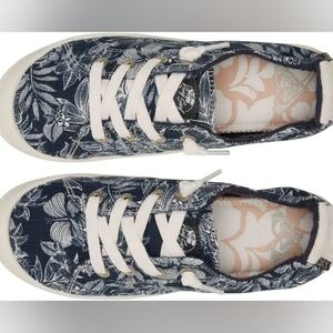 Roxy Navy Floral Sneakers